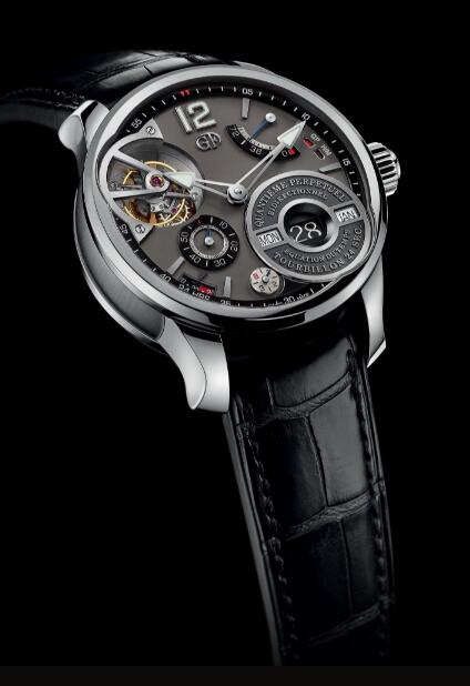 Replica Greubel Forsey Watch QP A Equation White gold Anthracite gold dial Men